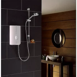 Mira Sh Mira - Sport Max 9.0kw Electric Shower - White & Chrome 10 Mira Sh Mira - Sport Max 9.0kw Electric Shower - White & Chrome -Shower Baths Discount 1.1746.007 d2