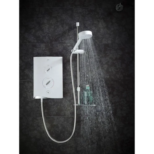 Mira Sh Mira - Sport Multi-fit 9.0kw Electric Shower - White & Chrome 6 Mira Sh Mira - Sport Multi-fit 9.0kw Electric Shower - White & Chrome - Image 4