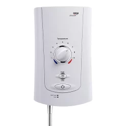 Mira Sh Mira - Advance Low Pressure 9.0kw Thermostatic Electric Shower - White & Chrome -Shower Baths Discount 1.1759.001 d1