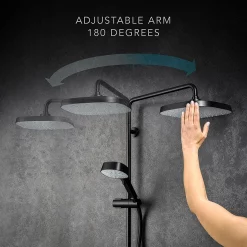 Mira Sh Mira Opero Dual Matt Black Thermostatic Mixer Shower -Shower Baths Discount 1.1944.004 d4