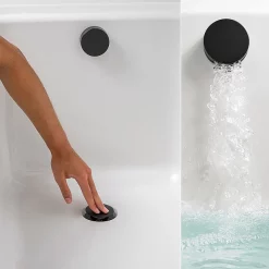 Mira Sh Mira Evoco Dual Outlet Matt Black Thermostatic Mixer Shower With Bathfill -Shower Baths Discount 1.1967.007 d4