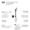 Mira Sh Mira Evoco Dual Outlet Matt Black Thermostatic Mixer Shower With Bathfill 2 Mira Sh Mira Evoco Dual Outlet Matt Black Thermostatic Mixer Shower With Bathfill -Shower Baths Discount 1.1967.007 d7
