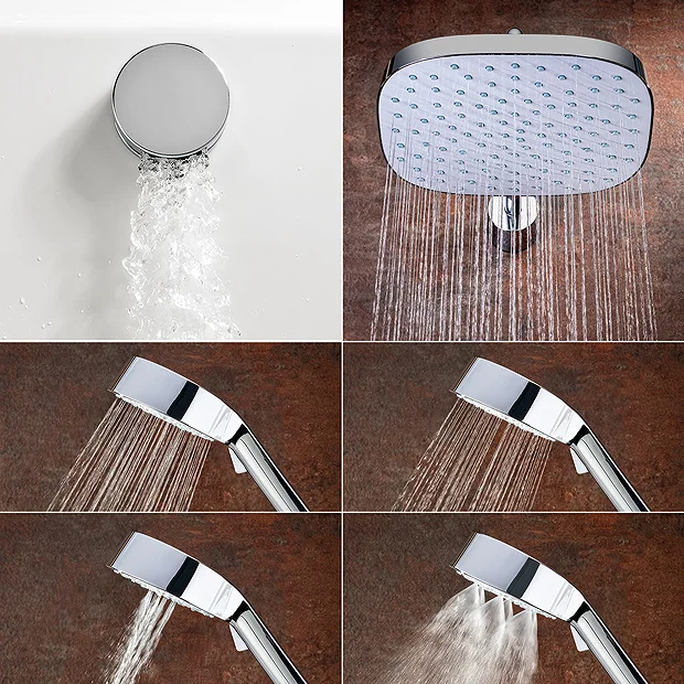 Mira Sh Mira Evoco Triple Outlet Chrome Thermostatic Mixer Shower With Bathfill 5 Mira Sh Mira Evoco Triple Outlet Chrome Thermostatic Mixer Shower With Bathfill - Image 3