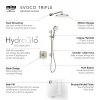 Mira Sh Mira Evoco Triple Outlet Brushed Nickel Thermostatic Mixer Shower With Bathfill -Shower Baths Discount 1.1967.011 d7