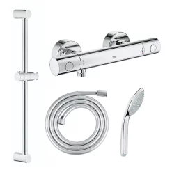 Grohe G800 Thermostatic Low Pressure Euphoria Shower Set 8 Grohe G800 Thermostatic Low Pressure Euphoria Shower Set -Shower Baths Discount 120139 d2