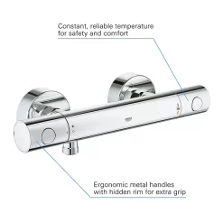 Grohe G800 Thermostatic Low Pressure Euphoria Shower Set 9 Grohe G800 Thermostatic Low Pressure Euphoria Shower Set -Shower Baths Discount 120139 d3