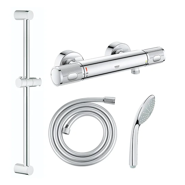 Grohe G1000 Performance Low Pressure Euphoria Shower Set 3 Grohe G1000 Performance Low Pressure Euphoria Shower Set
