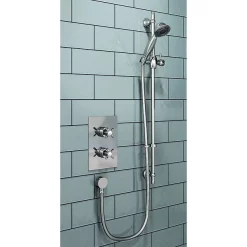 Bristan 1901 Traditional Shower Pack With Adjustable Riser