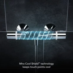 Mira Sh Mira Relate EV Thermostatic Shower Mixer - Chrome -Shower Baths Discount 2.1878.001 d3nnn