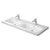 Duravit DuraStyle 1300mm Double Furniture Washbasin 2 Duravit DuraStyle 1300mm Double Furniture Washbasin -Shower Baths Discount 2338130000 l