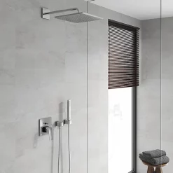 Grohe Eurocube Perfect Shower Set With Rainshower Mono 310 Cube -Shower Baths Discount 25238000 d1