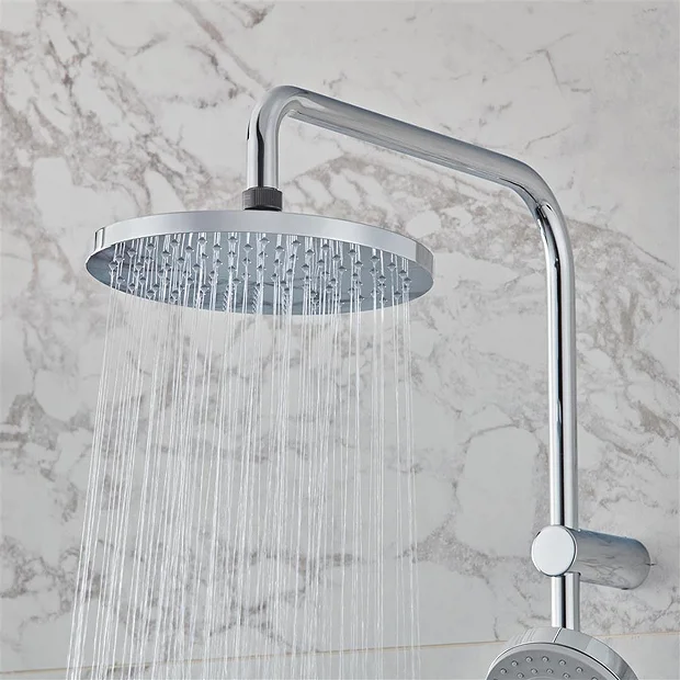 Hansgrohe Vernis Blend EcoSmart Showerpipe 200 Thermostatic Shower Mixer 6 Hansgrohe Vernis Blend EcoSmart Showerpipe 200 Thermostatic Shower Mixer - Image 4