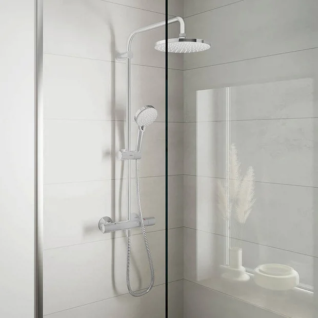 Hansgrohe Pack Of 2 Vernis Blend Showerpipe 200 Thermostatic Shower Mixer 3 Hansgrohe Pack Of 2 Vernis Blend Showerpipe 200 Thermostatic Shower Mixer