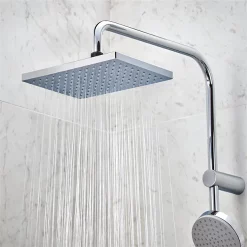 Hansgrohe Vernis Shape Showerpipe 230 Thermostatic Bath Shower Mixer -Shower Baths Discount 26284000 d1n
