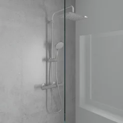 Hansgrohe Pack Of 2 Vernis Shape Showerpipe 230 Thermostatic Shower Mixer 7 Hansgrohe Pack Of 2 Vernis Shape Showerpipe 230 Thermostatic Shower Mixer -Shower Baths Discount 26286000 d1