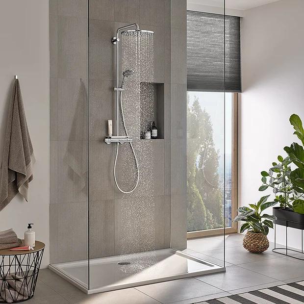 Grohe Vitalio Joy 310 Thermostatic Shower System 3 Grohe Vitalio Joy 310 Thermostatic Shower System