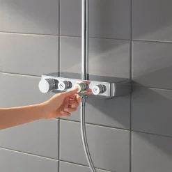 Grohe Euphoria SmartControl 310 Cube DUO Shower System - Chrome 10 Grohe Euphoria SmartControl 310 Cube DUO Shower System - Chrome -Shower Baths Discount 26508000 d2