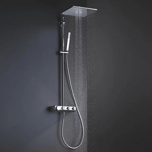 Grohe Euphoria SmartControl 310 Cube DUO Shower System - Chrome 4 Grohe Euphoria SmartControl 310 Cube DUO Shower System - Chrome - Image 2
