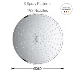 Grohe Euphoria SmartControl 260 MONO Shower System With Bath Mixer -Shower Baths Discount 26510000 d6