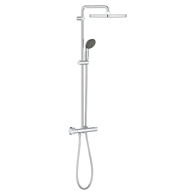 Grohe Vitalio Start 250 Cube Thermostatic Shower System 4 Grohe Vitalio Start 250 Cube Thermostatic Shower System - Image 2