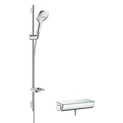 Hansgrohe Raindance Select E 120 With Ecostat Select Thermostatic Shower Mixer - Chrome