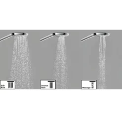 Hansgrohe Croma Select S SemiPipe Multi With Thermostatic Shower Mixer