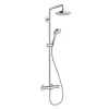Hansgrohe Croma Select S EcoSmart Showerpipe 180 Thermostatic Shower Mixer -Shower Baths Discount 27253400 l 1