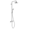 Hansgrohe Croma Select E EcoSmart Showerpipe 180 Thermostatic Shower Mixer 1 Hansgrohe Croma Select E EcoSmart Showerpipe 180 Thermostatic Shower Mixer -Shower Baths Discount 27257400 l