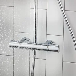 Hansgrohe Crometta S Showerpipe 240 Thermostatic Shower Mixer