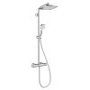 Hansgrohe Crometta E EcoSmart Showerpipe 240 Thermostatic Shower Mixer