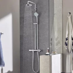 Grohe Euphoria 180 Thermostatic Shower System 13 Grohe Euphoria 180 Thermostatic Shower System -Shower Baths Discount 27296001 d3