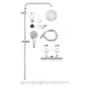 Grohe Euphoria 180 Thermostatic Shower System 1 Grohe Euphoria 180 Thermostatic Shower System -Shower Baths Discount 27296001 d6