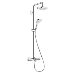 Hansgrohe Croma Select E Showerpipe 180 Thermostatic Bath Shower Mixer 6 Hansgrohe Croma Select E Showerpipe 180 Thermostatic Bath Shower Mixer -Shower Baths Discount 27352400 l
