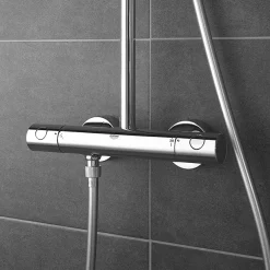 Grohe Tempesta Cosmopolitan 210 Thermostatic Shower System 13 Grohe Tempesta Cosmopolitan 210 Thermostatic Shower System -Shower Baths Discount 27922001 d4
