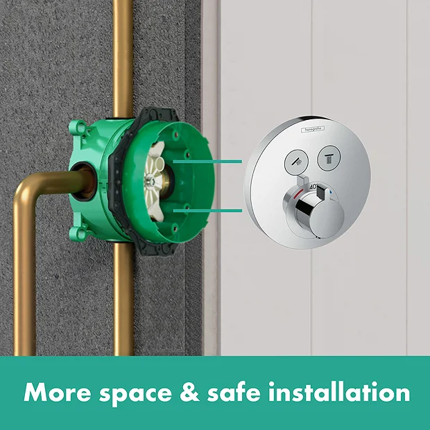 Hansgrohe Raindance S Complete Shower Set With Wall Mounted Shower Handset 8 Hansgrohe Raindance S Complete Shower Set With Wall Mounted Shower Handset - Image 6