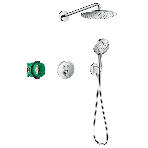 Hansgrohe Raindance S Complete Shower Set With Wall Mounted Shower Handset 4 Hansgrohe Raindance S Complete Shower Set With Wall Mounted Shower Handset - Image 2