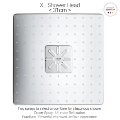 Grohe Grohtherm SmartControl Square Perfect Shower Set With Rainshower 310 SmartActive -Shower Baths Discount 34706000 d5