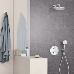 Grohe Grohtherm Perfect Shower Set With Tempesta 210 -Shower Baths Discount 34727000 d1