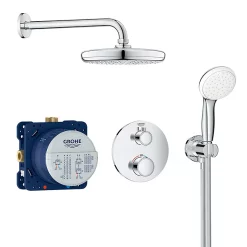 Grohe Grohtherm Perfect Shower Set With Tempesta 210 -Shower Baths Discount 34727000 l