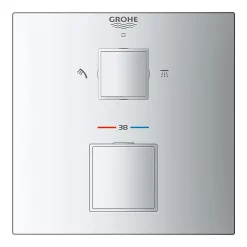Grohe Grohtherm Cube Perfect Shower Set With Rainshower Allure 230 -Shower Baths Discount 34741000 d3