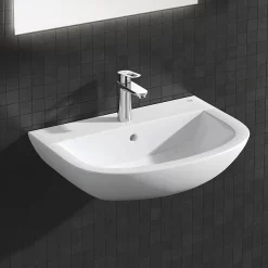 Grohe Bau Ceramic 600mm 1TH Wall Hung Basin -Shower Baths Discount 39421000 d2