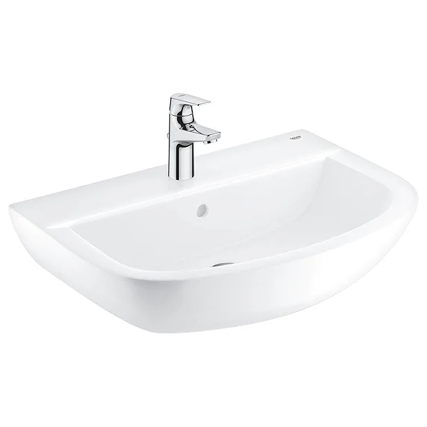 Grohe Bau Ceramic 600mm Complete Basin Package (Tap + Waste Included) 5 Grohe Bau Ceramic 600mm Complete Basin Package (Tap + Waste Included) - Image 3