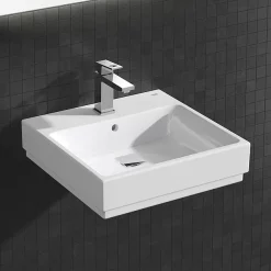 Grohe Cube Ceramic 500mm 1TH Wall Hung Basin