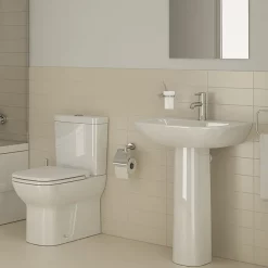VitrA - S20 Model Washbasin & Pedestal
