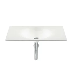 Roca - Kalahari-N Single Bowl Wall Mounted Basin - 650mm - 0 Or 1 Tap Hole Option