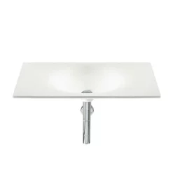 Roca - Kalahari-N Single Bowl Wall Mounted Basin - 800mm - 0 Or 1 Tap Hole Option -Shower Baths Discount 6508000thbasinverylarge3