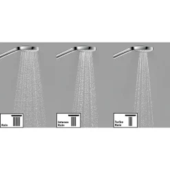 Hansgrohe Ecostat S Round Complete Shower Set With Croma Select S Shower Slider Rail Kit 9 Hansgrohe Ecostat S Round Complete Shower Set With Croma Select S Shower Slider Rail Kit -Shower Baths Discount 88101001 d2