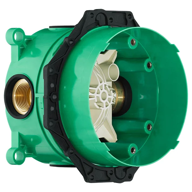 Hansgrohe Ecostat S Round Complete Shower Set With Shower Slider Rail Kit 3 Hansgrohe Ecostat S Round Complete Shower Set With Shower Slider Rail Kit