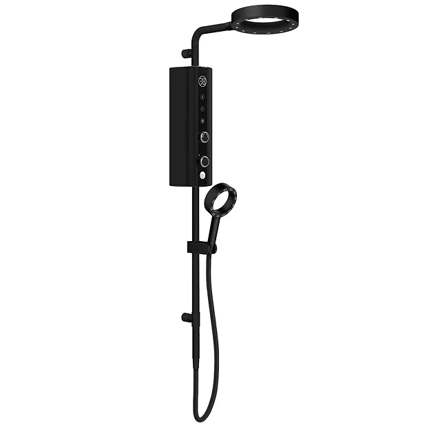 AQUAS Sh AQUAS Indulge Touch Inline X-Jet 9.5KW Matte Black Electric Shower 4 AQUAS Sh AQUAS Indulge Touch Inline X-Jet 9.5KW Matte Black Electric Shower - Image 2