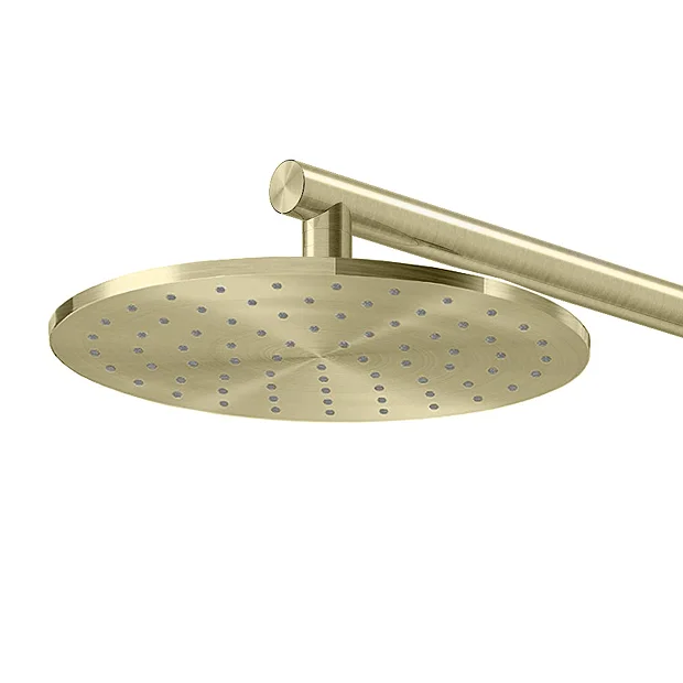 AQUAS Sh AQUAS Turbo 110 Thermostatic Shower System - Brushed Brass 5 AQUAS Sh AQUAS Turbo 110 Thermostatic Shower System - Brushed Brass - Image 3